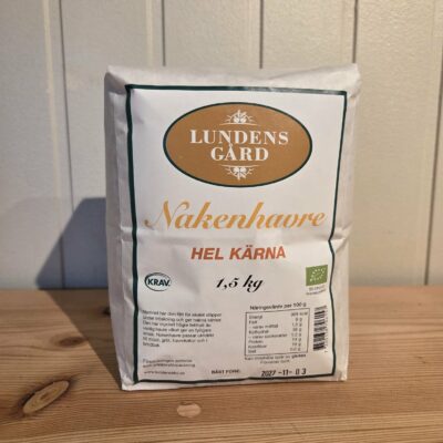 Nakenhavre hel kärna 1,5 kg